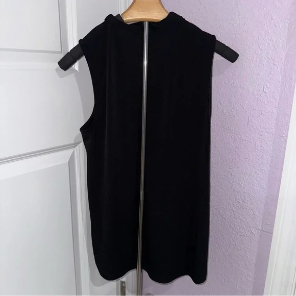 Black Charter Club Blouse - Petite Medium - Picture 3 of 3